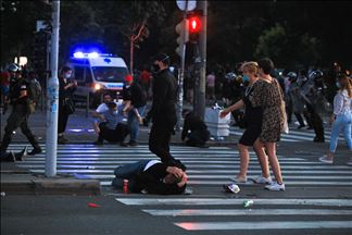 Protest u Beogradu