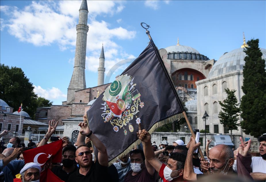 Danıştay 10. Dairesinin "Ayasofya" kararı sevinçle karşılandı