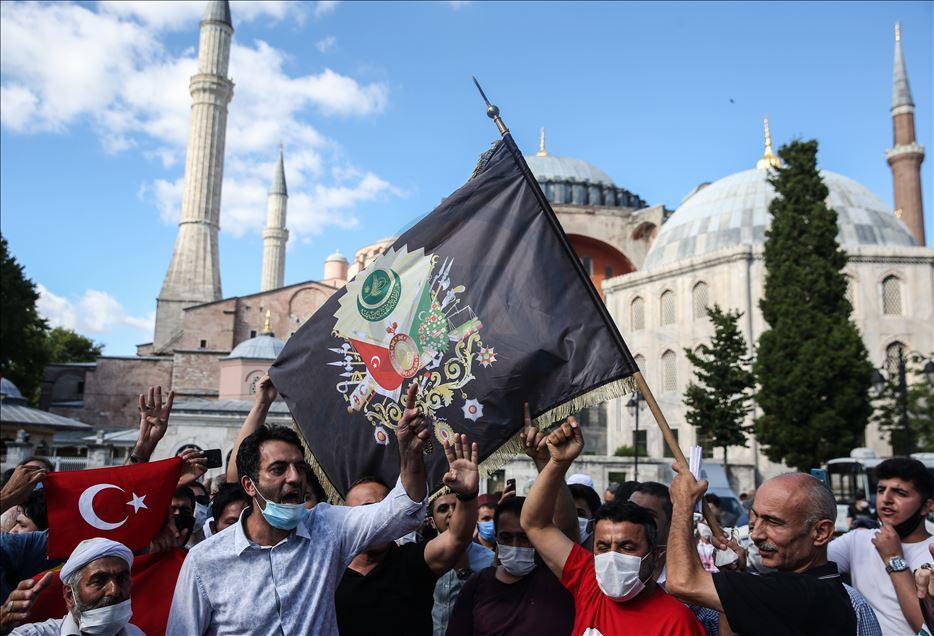Danıştay 10. Dairesinin "Ayasofya" kararı sevinçle karşılandı
