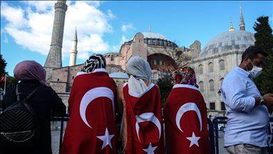 Danıştay 10. Dairesinin "Ayasofya" kararı sevinçle karşılandı