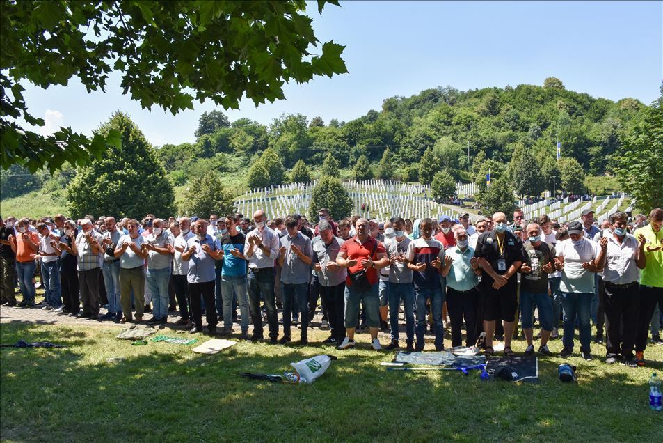 9 Srebrenica Genocide victims' burial