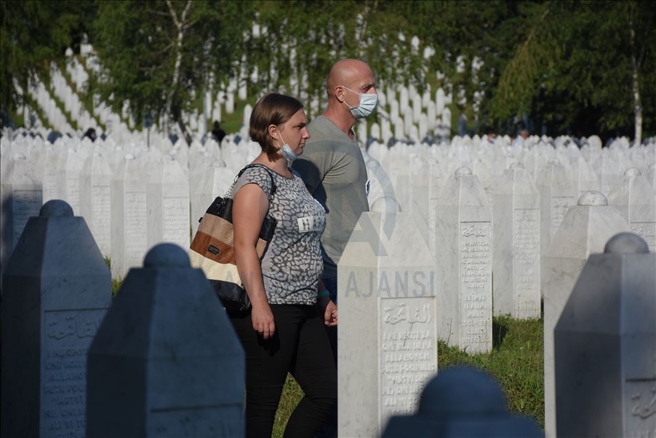 Ahead of 9 Srebrenica Genocide victims' burial