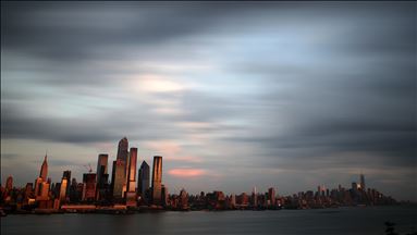 New York'ta bulutlu hava