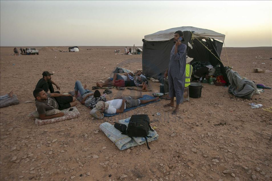 هدد شبان في صحراء تطاوين التونسية، 