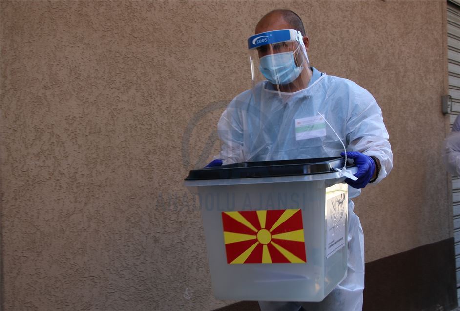 A pesar de la COVID-19 se inicia la jornada de elecciones en Macedonia del Norte