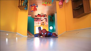 Upside down house in Antalya hosts visitors with Covid-19 measures
