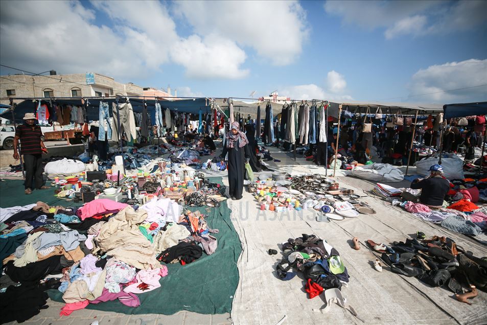 Reapertura de mercados públicos en Gaza en medio de la COVID-19