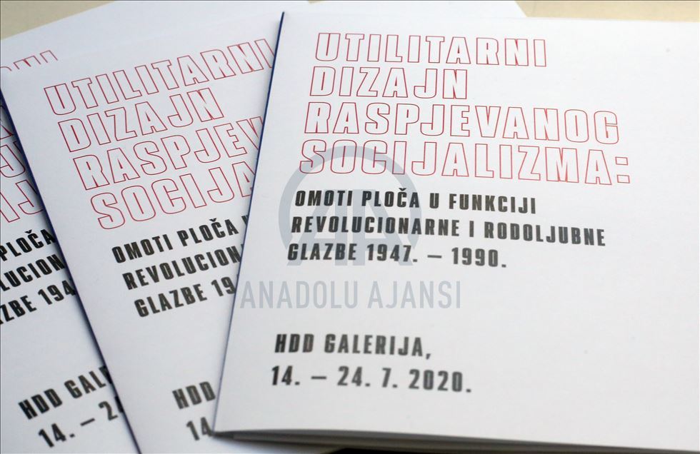 Hrvatska: Izložba ploča revolucionarne i rodoljubne glazbe 1947. – 1990.