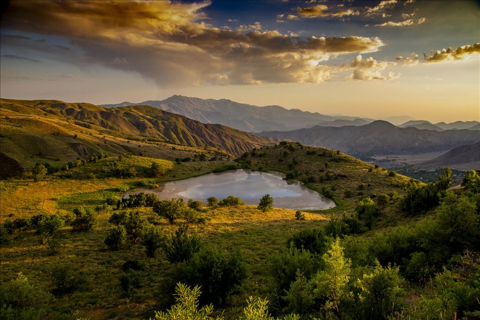 Elazığ'daki Berm Gölü turizme kazandırılmayı bekliyor