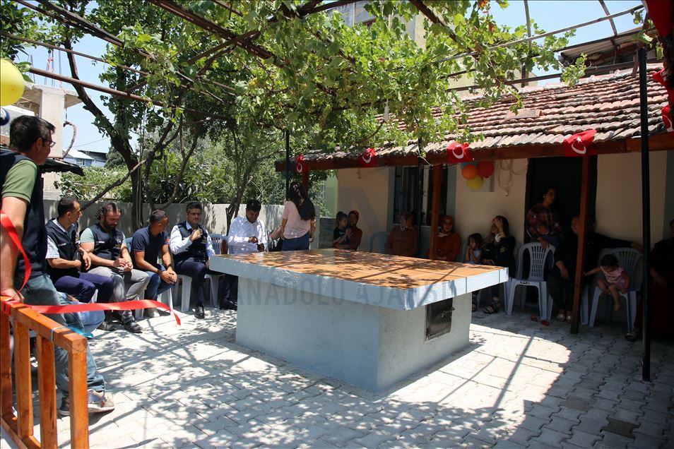"Vefa'lı öğretmenlerin" desteğiyle evleri yenilendi