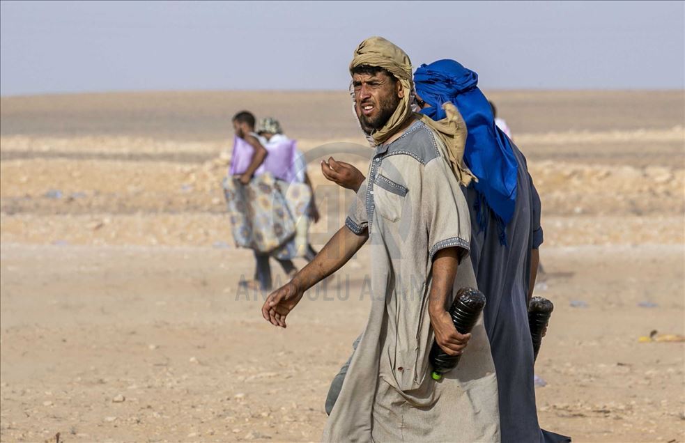 أغلق محتجون محطة لضخ البترول في محا