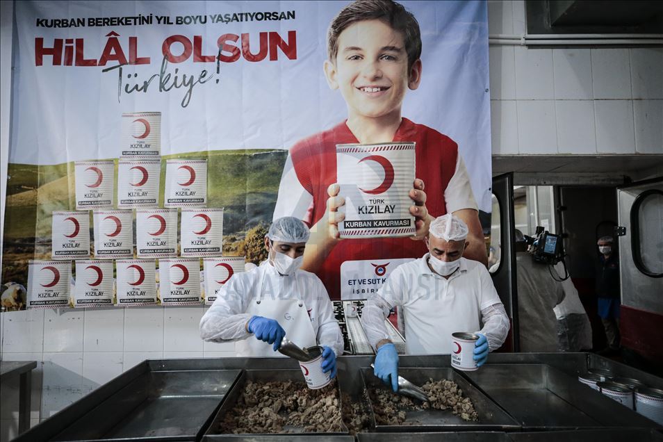 Türk Kızılay, vekaletle kurban organizasyonunu Et ve Süt Kurumu iş