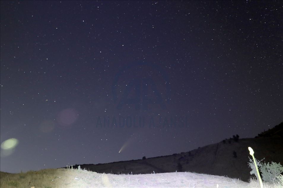 ئه‌ستێره‌ی كلكداری Neowise له‌ ئاسمانی شه‌قڵاوه‌دا بیندرا 
