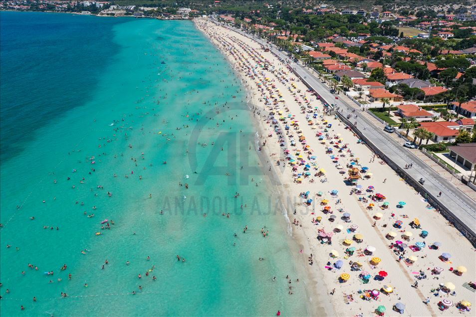 Playas en Esmirna, Turquía