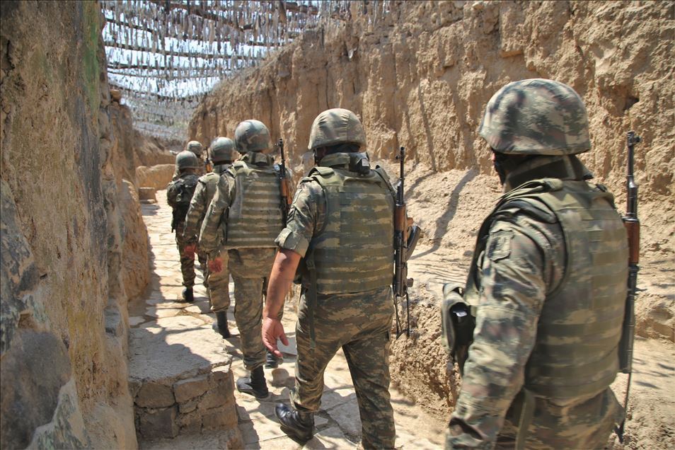 AA, çatışmaların yaşandığı Azerbaycan-Ermenistan sınırında 
