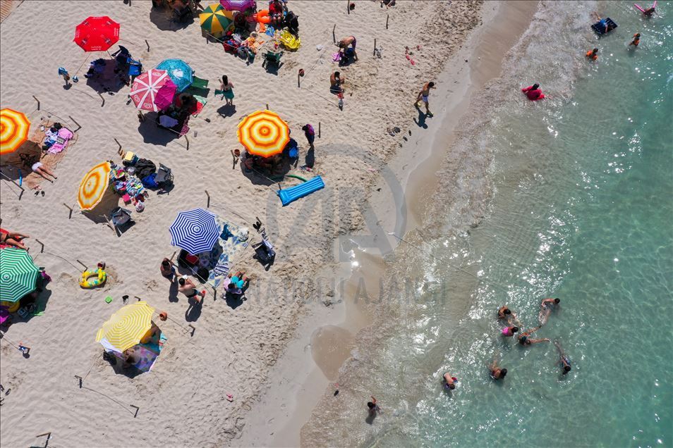 Playas en Esmirna, Turquía