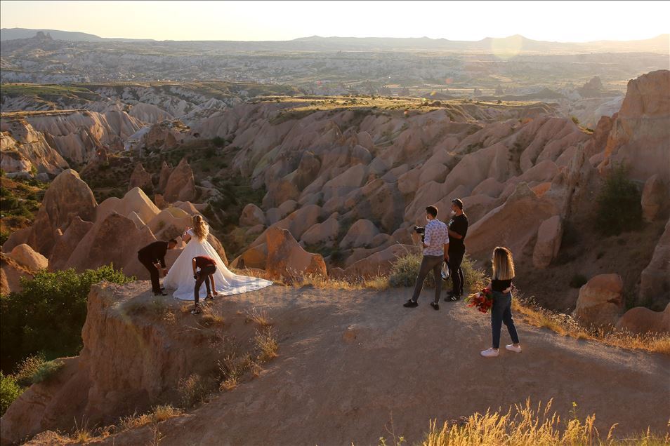 Sunset in Turkey's Nevsehir