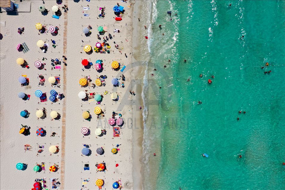 Playas en Esmirna, Turquía