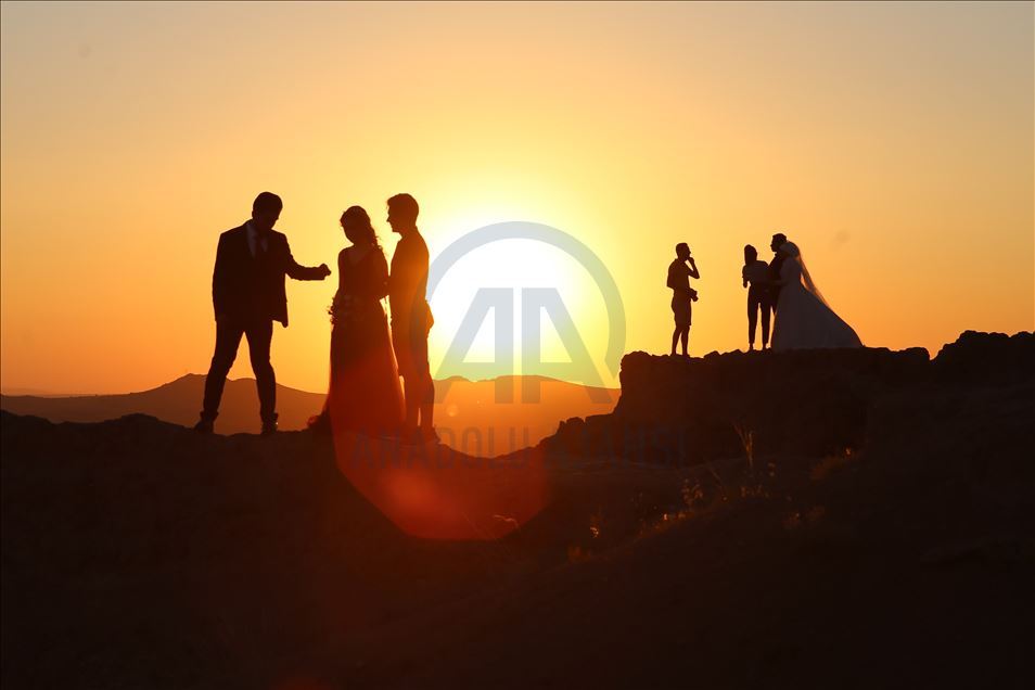 Sunset in Turkey's Nevsehir