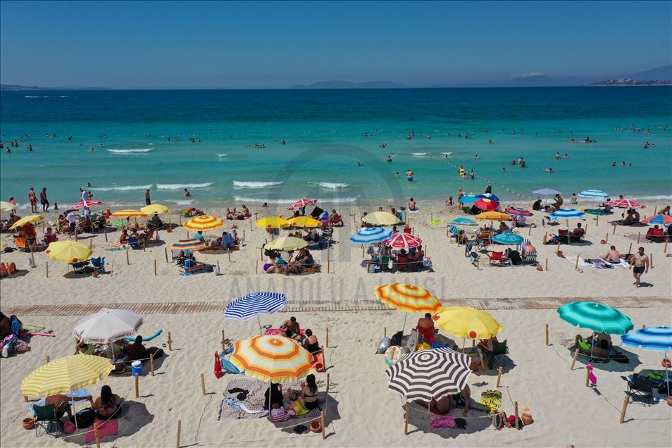 Playas en Esmirna, Turquía