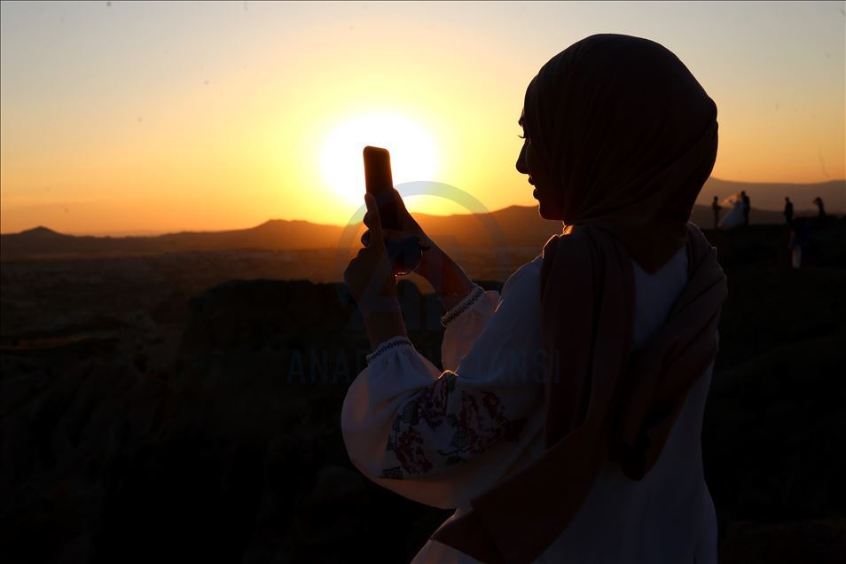 Sunset in Turkey's Nevsehir