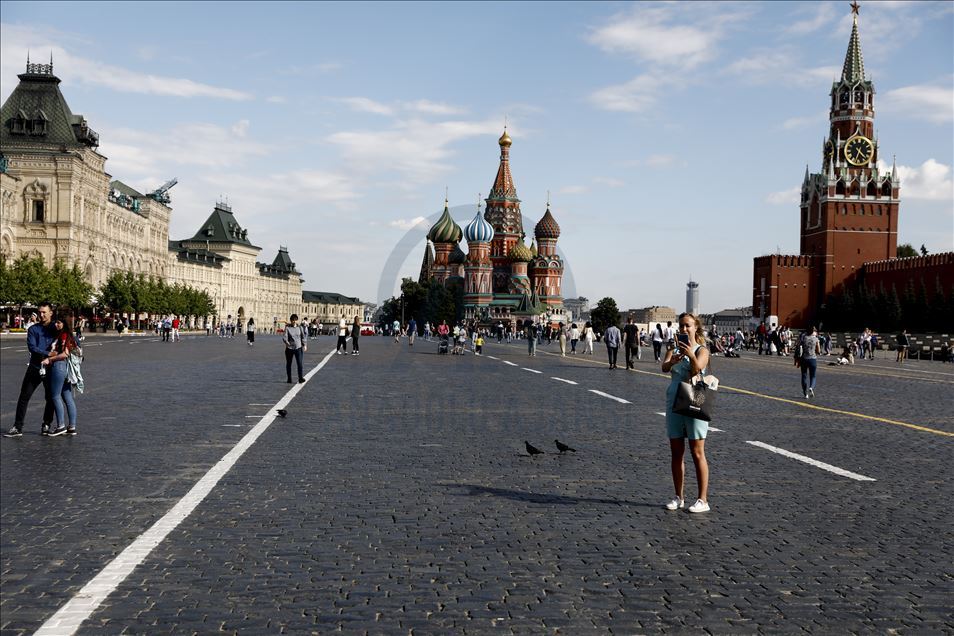 Vida diaria en Moscú, Rusia, durante la pandemia del coronavirus