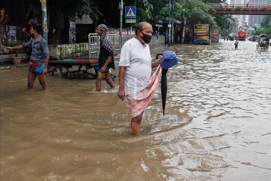 Inundaciones en Daca, Bangladés