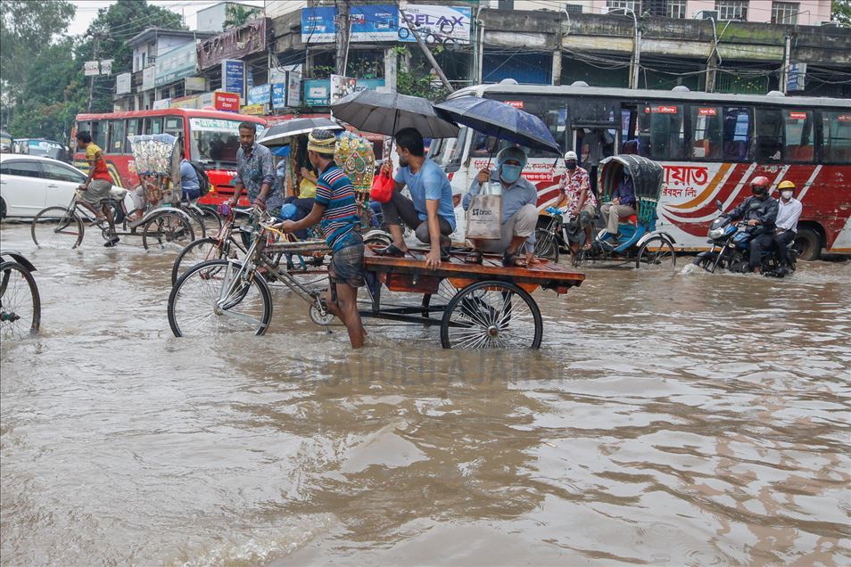 Inundaciones en Daca, Bangladés