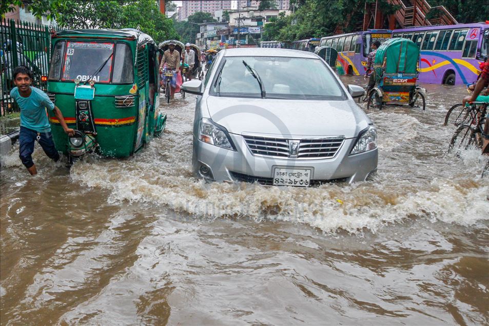 Inundaciones en Daca, Bangladés