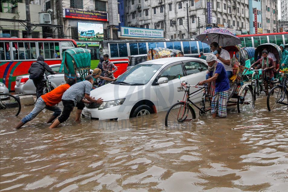 Inundaciones en Daca, Bangladés