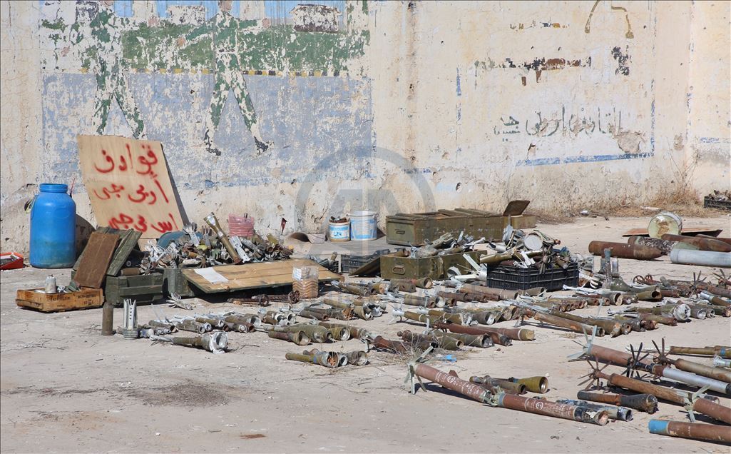 الجيش الليبي يدمر 10 أطنان من ألغام حفتر المزروعة جنوب العاصمة