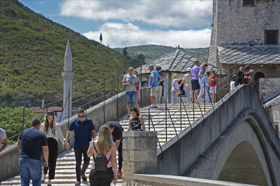 16th year of the re-opening of the historic Mostar Bridge