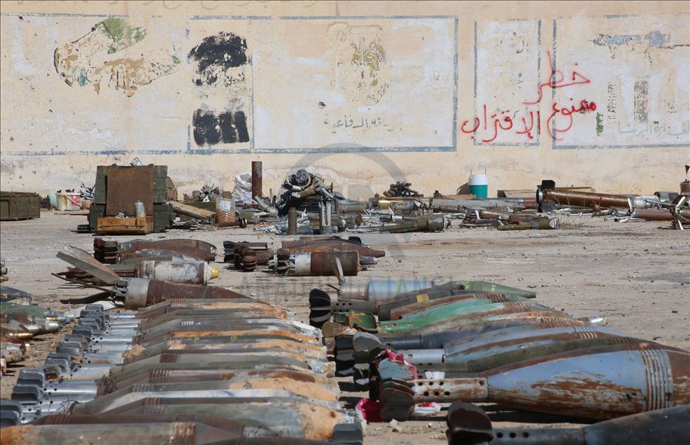 الجيش الليبي يدمر 10 أطنان من ألغام حفتر المزروعة جنوب العاصمة