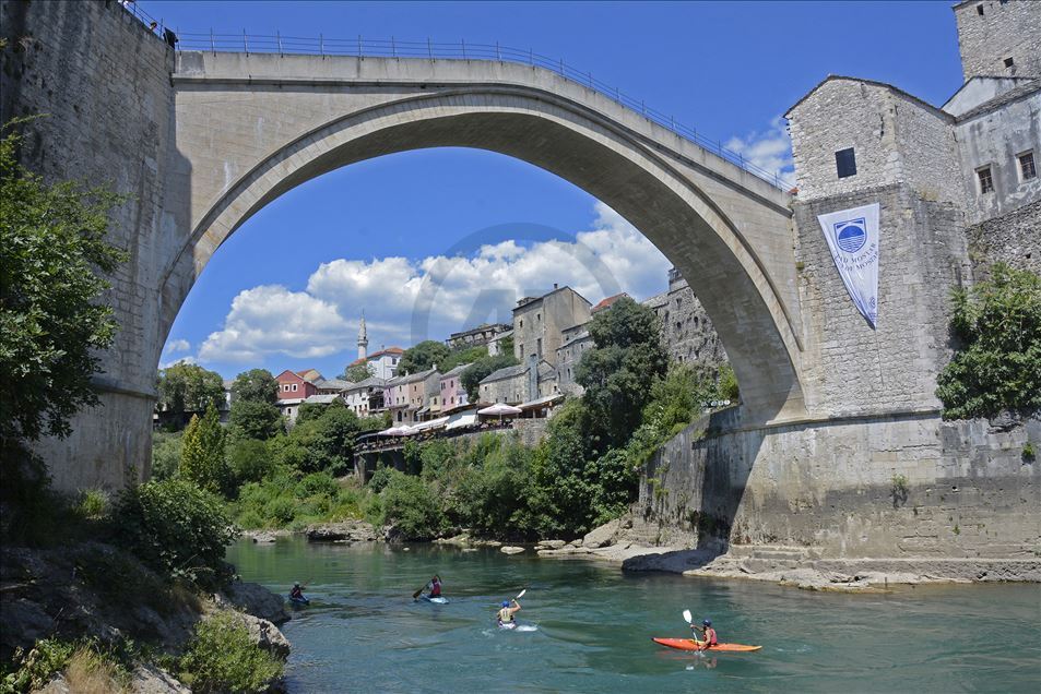 16th year of the re-opening of the historic Mostar Bridge