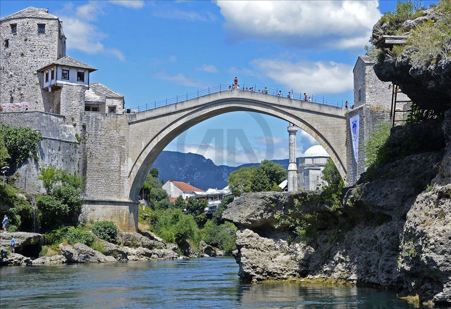 16th year of the re-opening of the historic Mostar Bridge