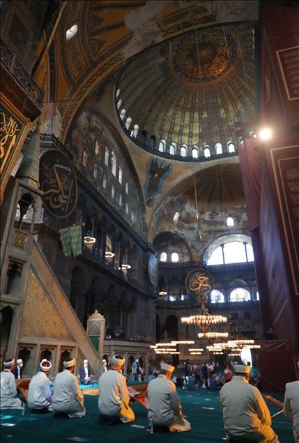 Ayasofya-i Kebir Cami-i Şerifi'nde 86 yılı sonra ilk cuma namazı kılınacak