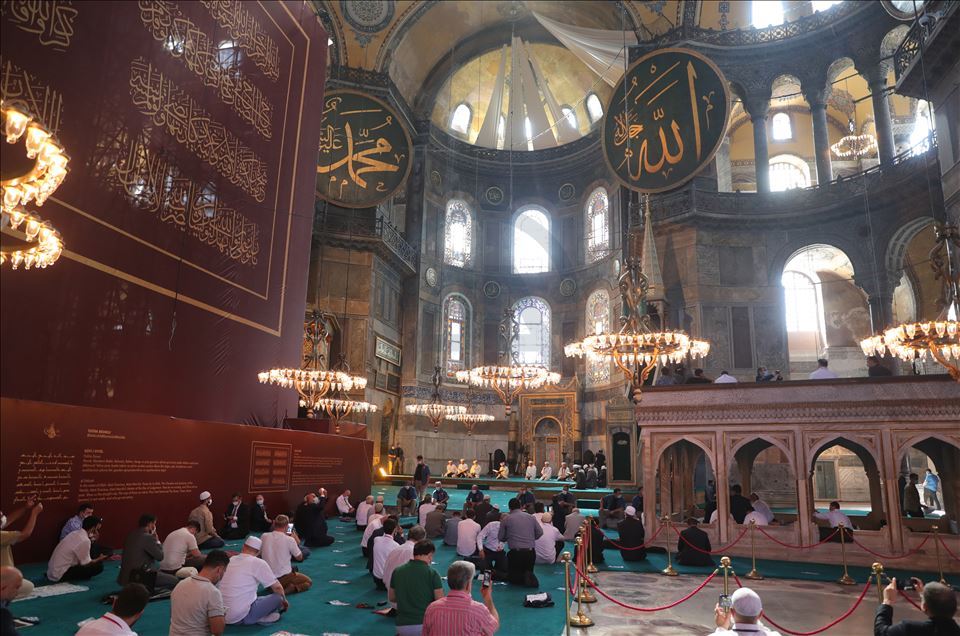 Ayasofya-i Kebir Cami-i Şerifi'nde 86 yılı sonra ilk cuma namazı kılınacak