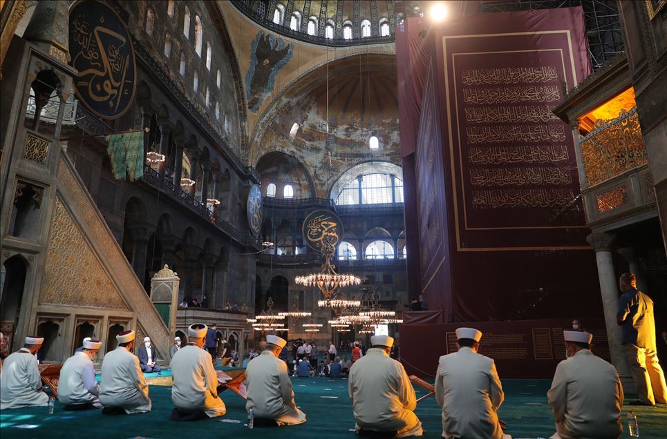 Ayasofya-i Kebir Cami-i Şerifi'nde 86 yılı sonra ilk cuma namazı kılınacak