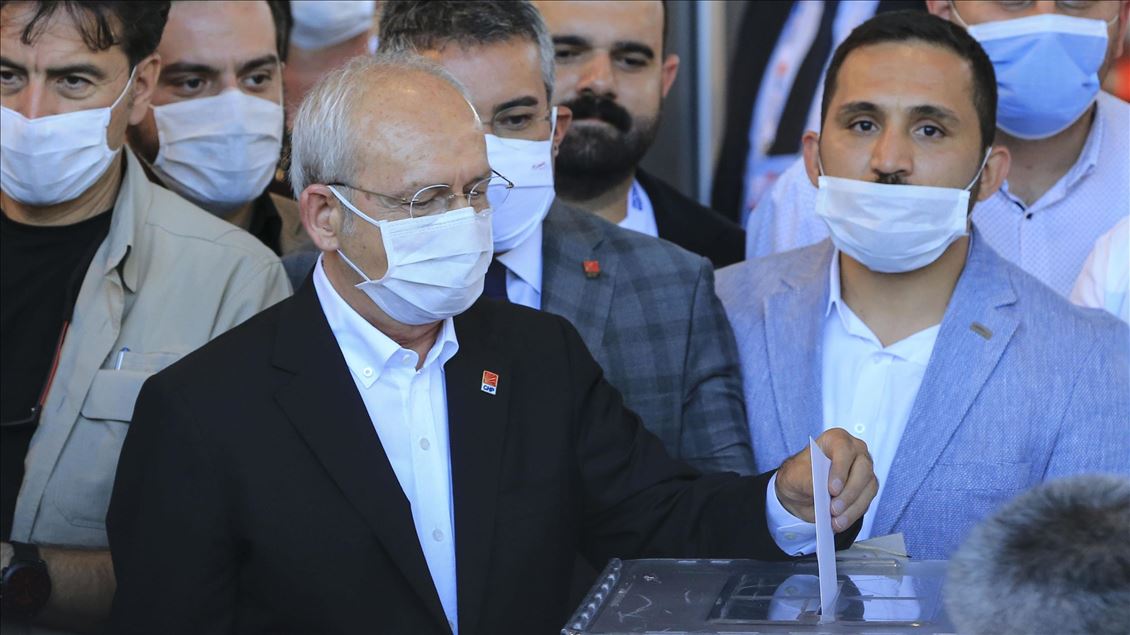 CHP'nin 37. Olağan Kurultayı'nda genel başkanlık için oy verme işlemi tamamlandı