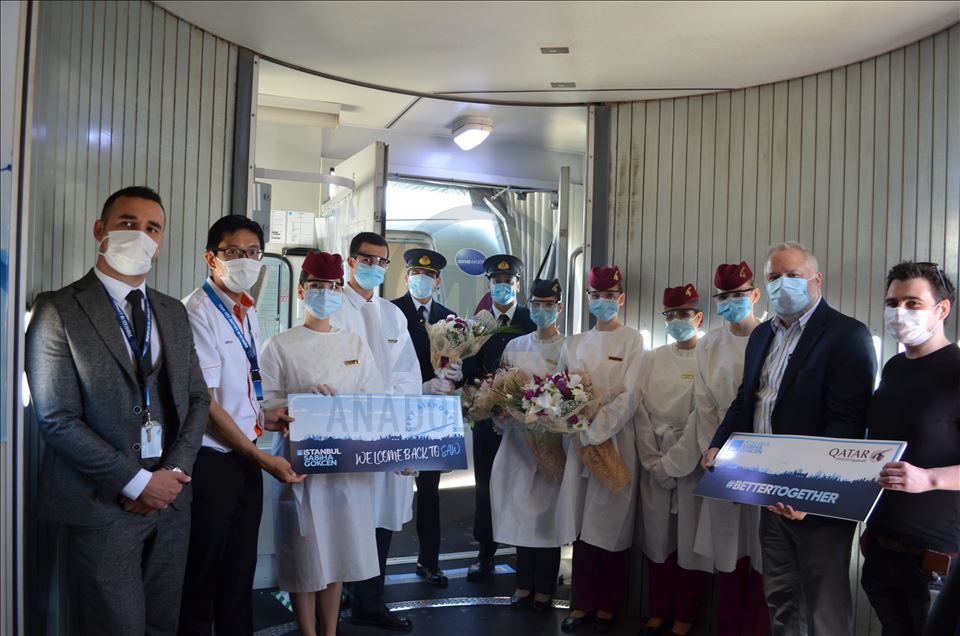 "القطرية" تستأنف رحلاتها إلى مطار "صبيحة غوكتشن" بإسطنبول