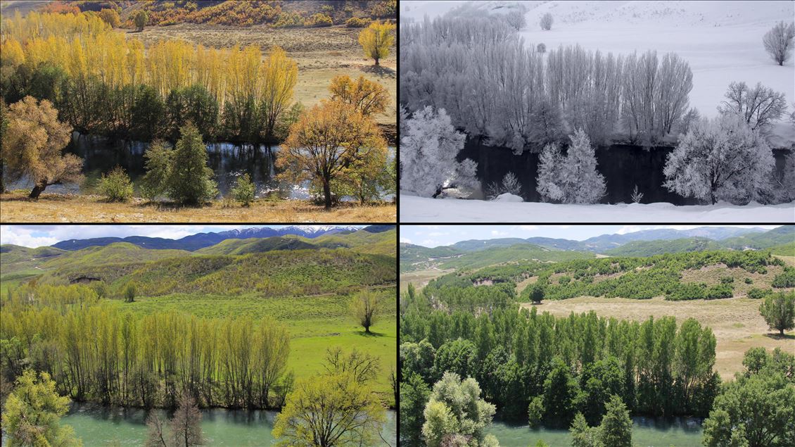 Tunceli'nin Ovacık ilçesi 4 mevsim çekilen fotoğraflarıyla büyülüyor