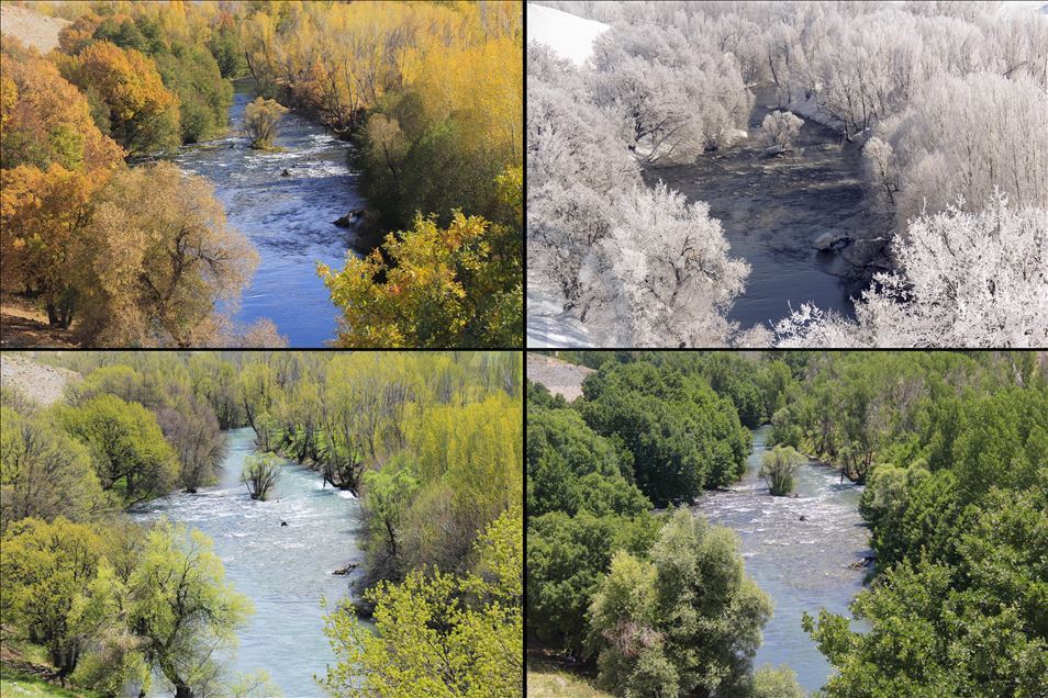 Tunceli'nin Ovacık ilçesi 4 mevsim çekilen fotoğraflarıyla büyülüyor