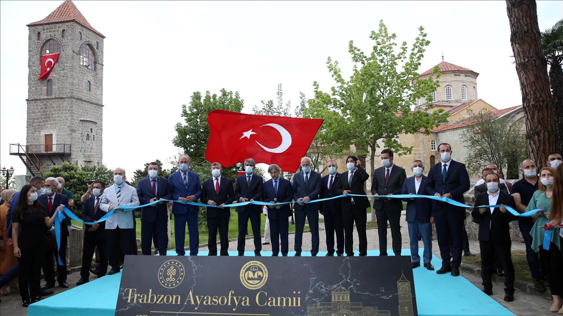 Sümela Manastırı 2. Etap Açılış Töreni ve Trabzon Ayasofya Camii Restorasyon Sonrası Açılış Töreni