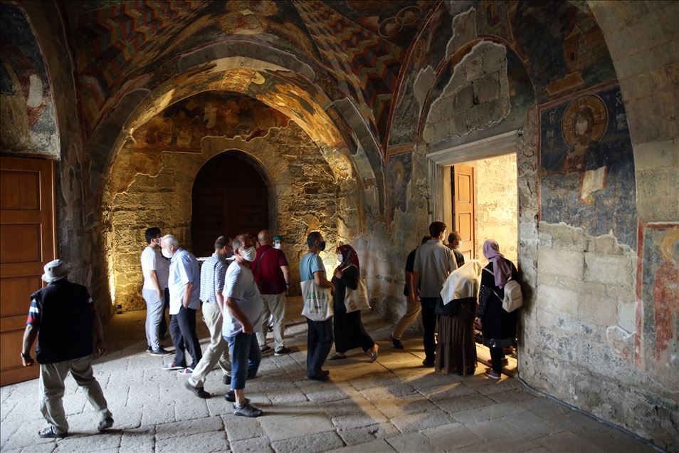 Sümela Manastırı 2. Etap Açılış Töreni ve Trabzon Ayasofya Camii Restorasyon Sonrası Açılış Töreni