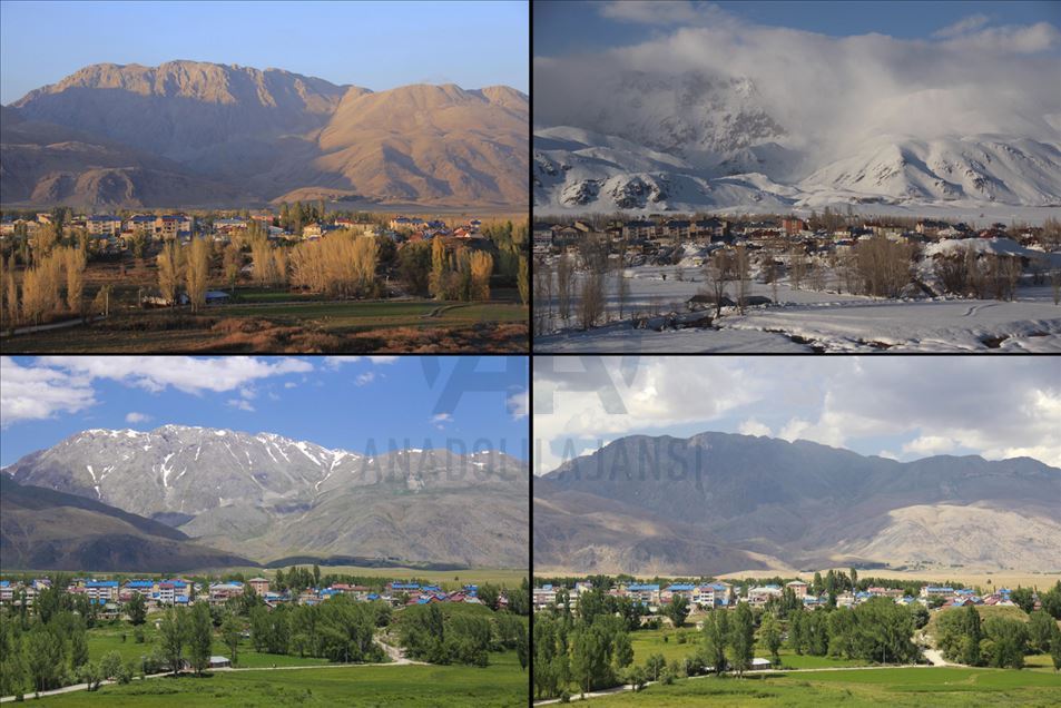 Las cuatro estaciones en Tunceli, Turquía
