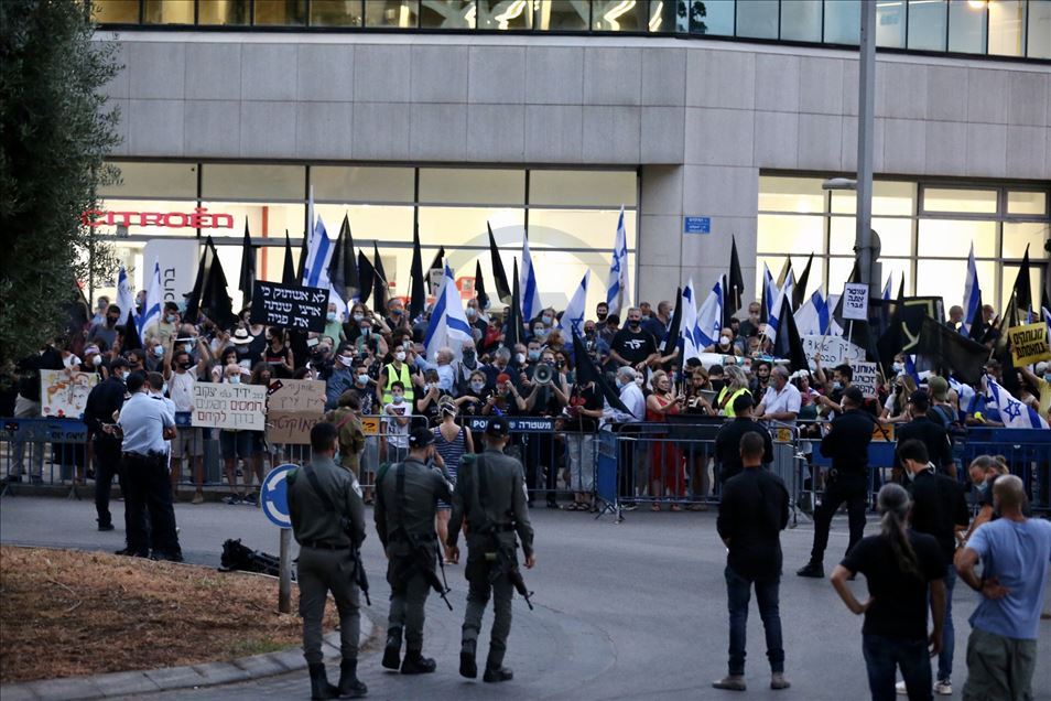 Anti-Netanyahu protests continue in Israel - Anadolu Ajansı