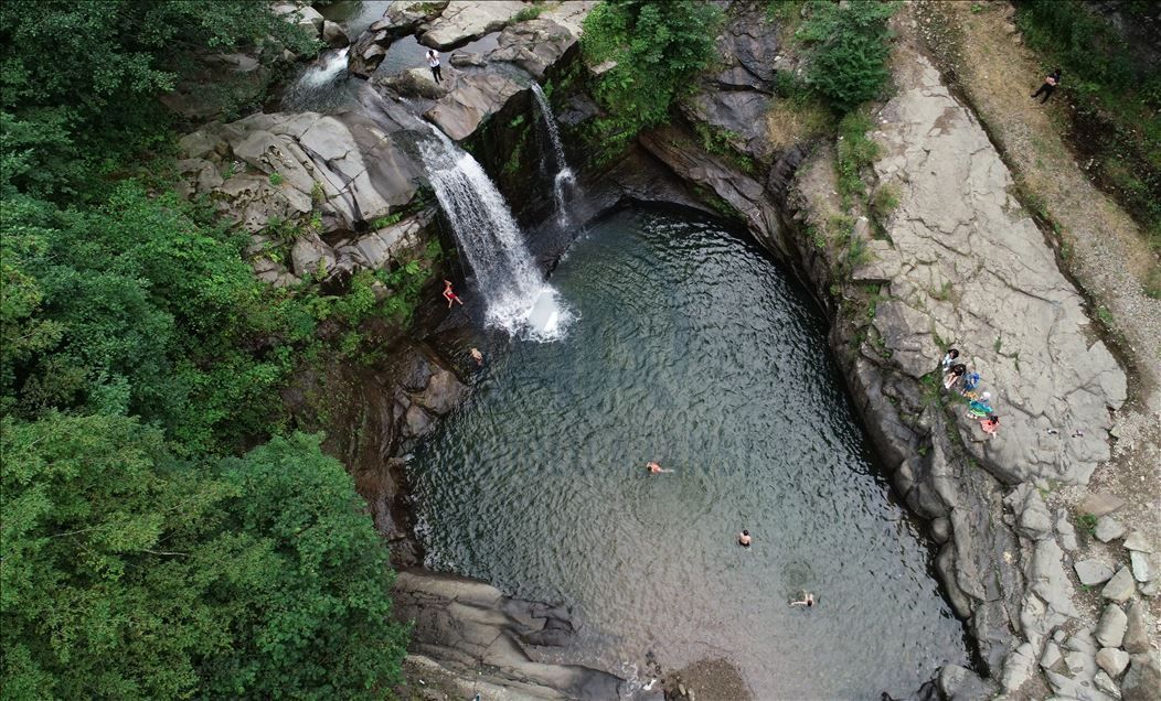 Ciseli Waterfall in Turkey's Ordu