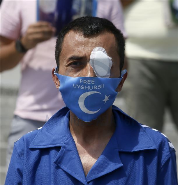 اعتراض به سیاست‌های چین علیه اویغورها در ترکیه