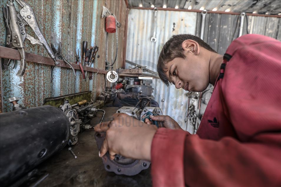 Suriyeli çocuk işçiler