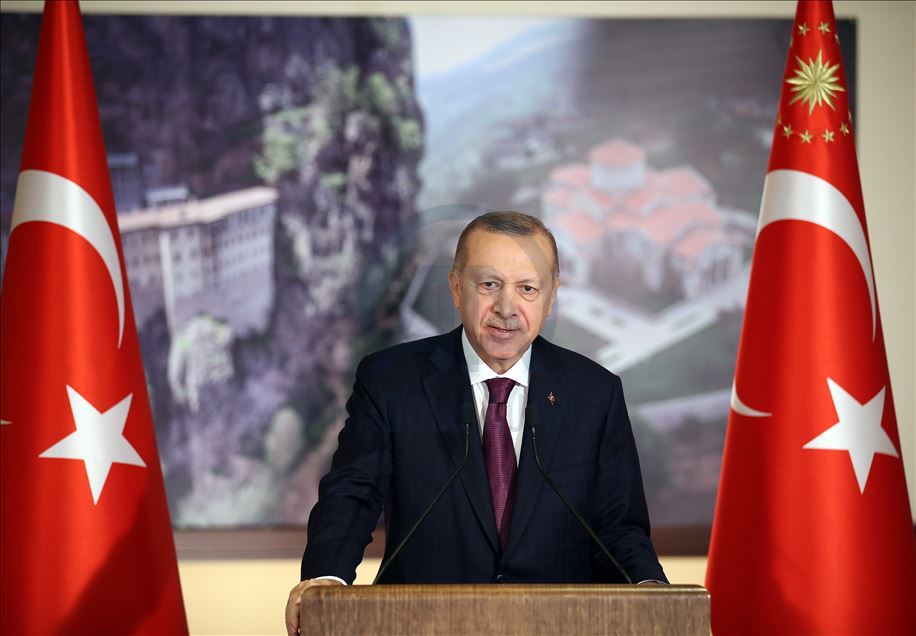 اردوغان: شهروندان ارتدکس‌مان در 15 آگوست می‌توانند آیین مذهبی خود را در صومعه سوملا برگزار کنند